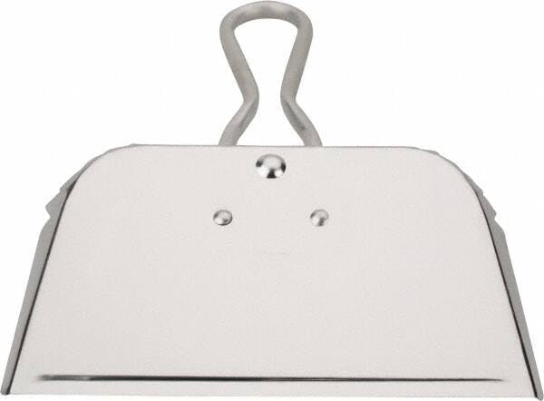 PRO SOURCE Super Scooper Handheld Aluminum Dustpan: 9" Handle - Image 4