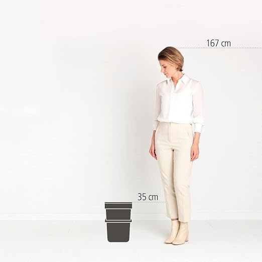 Brabantia Sort & Go Kitchen Recycling Can Stackable Waste Organiser - Image 4