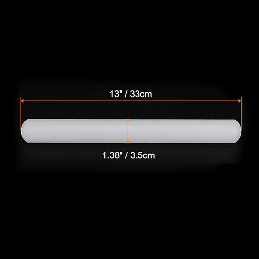 HARFINGTON Fondant Rolling Pin 13 Inch x 1.38 Inch PP Plastic Non-Stick Fondant - Image 2
