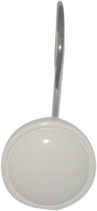 Carnation Home Fashions Color Rounds Ceramic Resin Shower Curtain Hook - Image 2