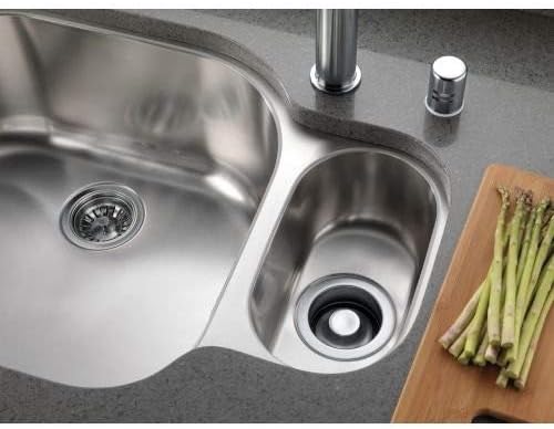Delta Faucet 72010-SS Flange and Strainer Kitchen Sink, Arctic Stainless - Image 2