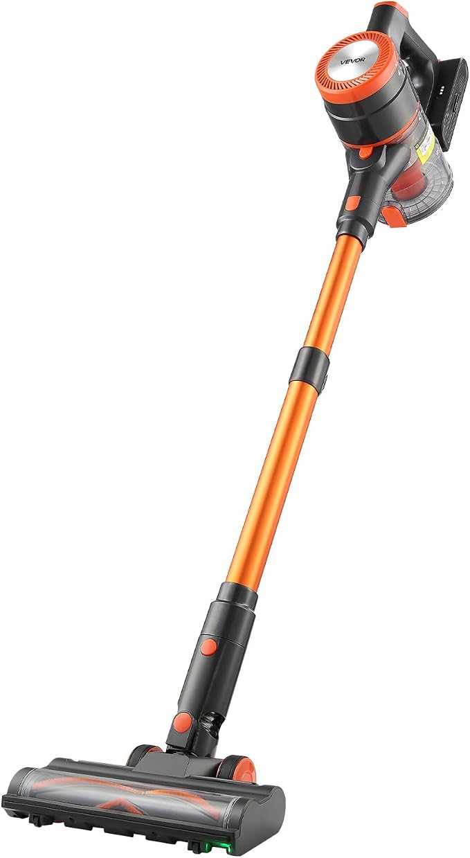 VEVOR Cordless Vacuum Cleaner, 40KPA Max Suction, Rechargeable Anti-Tangle - Image 9