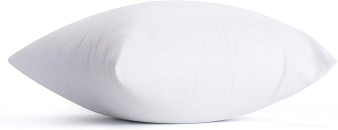 20 x 20 inches Pillow Inserts, Set of 4 Hypoallergenic Brushed Microfiber Liner Down Alternative Filled Square Cushion Throw Pillow