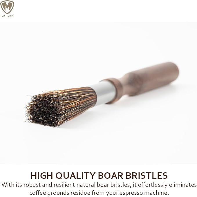 Magnet Professional Coffee Grinder Cleaning Brush Coffee Brush Handling - Image 9