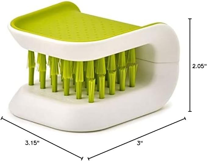 Joseph Joseph 85105 BladeBrush Knife and Cutlery Cleaner Brush Bristle Scrub - Image 5