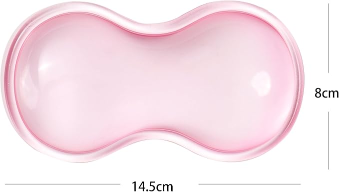 Clear Gel Mouse Wrist Rest, Comfort & Support - Image 6