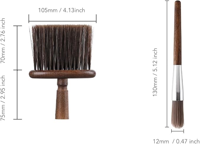 2PCS Coffee Grinder Cleaning Brush, Coffee Filter Cleaning Brush, Dusting - Image 6