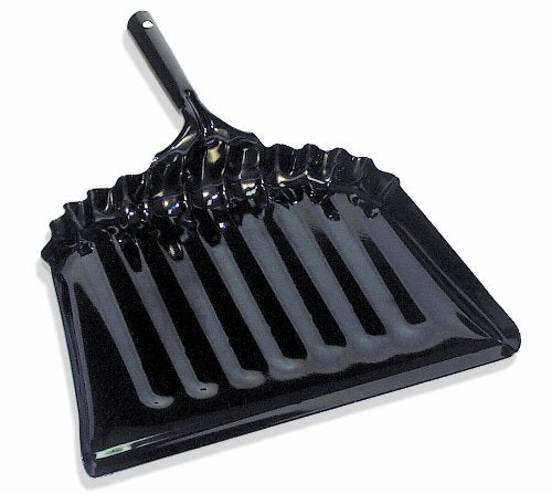 Continental 715 Black Heavy Duty Metal Dust Pan by Continental