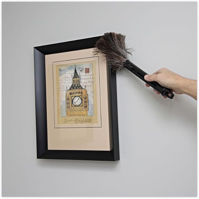 Boardwalk BWK914FD 9 in. to 14 in. Retractable Plastic Handle Feather Duster - Image 7