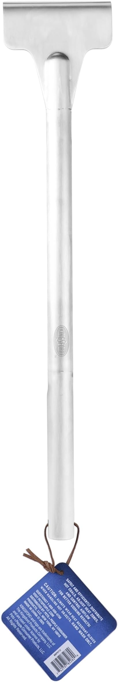 Kingsford Charcoal Rake, Stainless Steel Coal Tool, Rust Resistant BBQ Accessory - Image 4