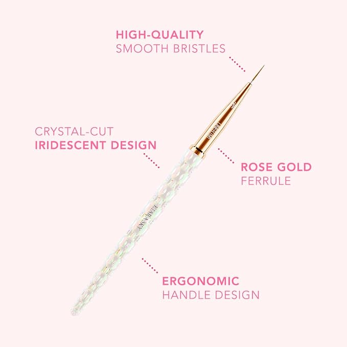 Kiara Sky Nail Art Brush | M Liner | 9mm flexible sharp point - Image 4