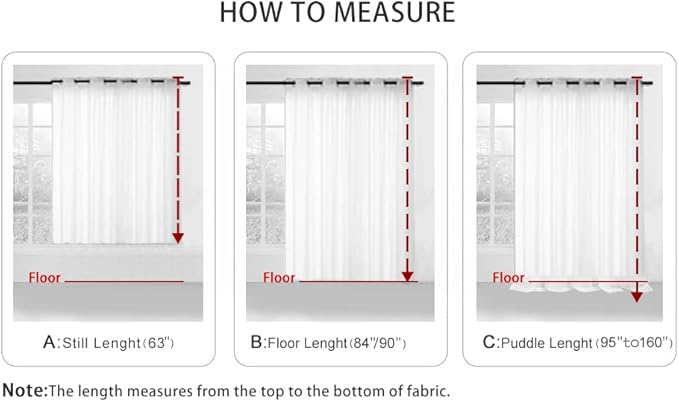 PI Short Sheer Curtains 45 inches Long with Ring Top,Cool Voile Sheer Window Curtain for Study/Farmhouse 2 Panels (W52XL45, Mint Green)