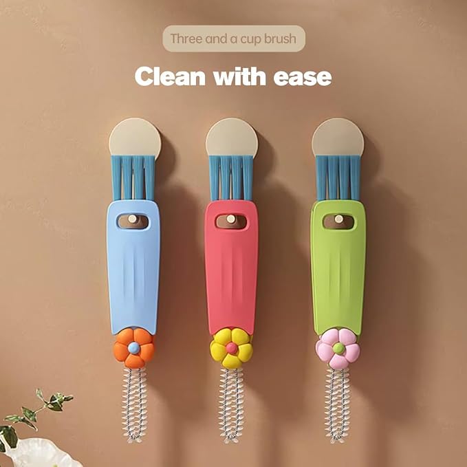 2025 New 3 in 1 Cup Lid Cleaning Brush, Crevice Cleaning Brush - Image 7