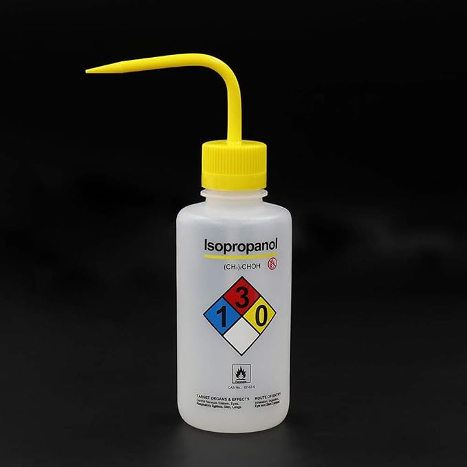 2pcs of Safety Wash Bottles, Vol.500ml 17oz, Isopropanol Wash Bottle, LDPE - Image 3