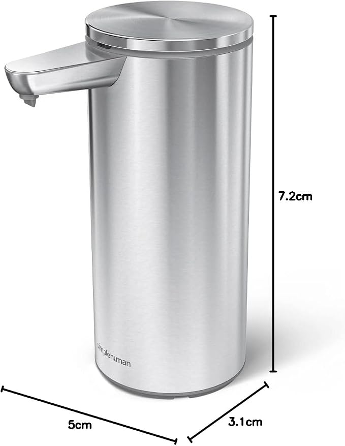 simplehuman 14 oz. Touch-Free Rechargeable Sensor Liquid Soap Pump Dispenser - Image 7