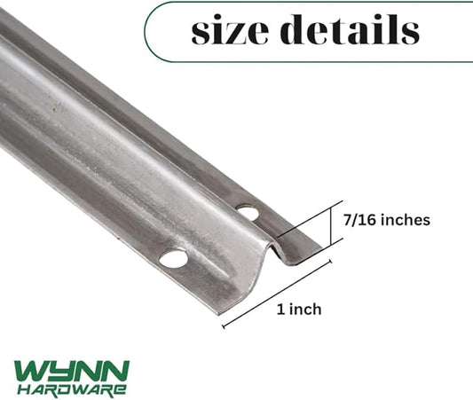 Stainless Steel Screw-on Track Cover - Image 2