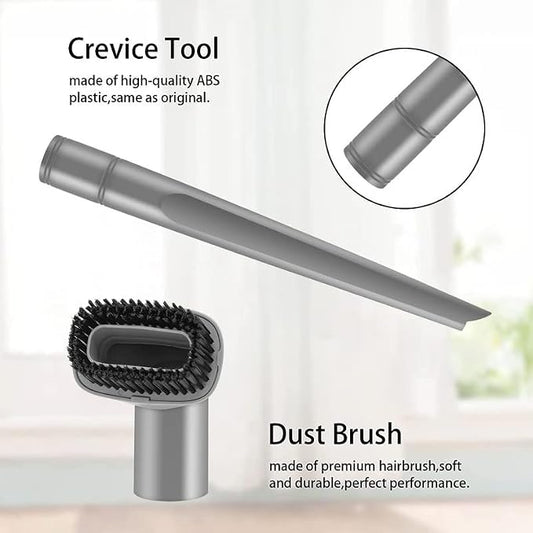 Crevice Tool and Dust Brush, Vacuum Accessories Attachments Compatible - Image 2