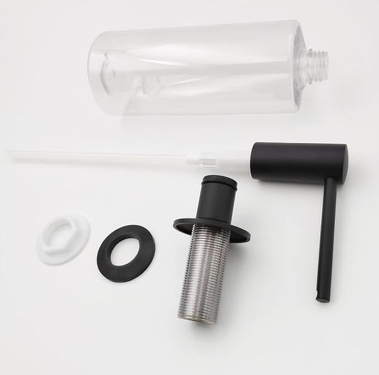 Matte Black Built in Dish Soap Dispenser - Image 2