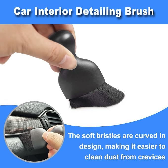 Windshield Cleaner Tool, Car Cleaning Kit Interior Cleaner, Car Detailing - Image 7