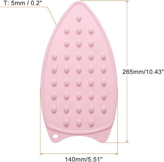 HARFINGTON 2pcs Silicone Iron Rest Pad, Pale Pink - Image 2