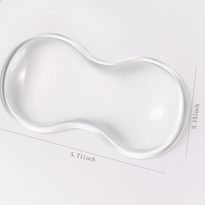 Clear Gel Wrist Rest for Mouse, Relax Your Wrist, for Laptop Computer Office & - Image 7