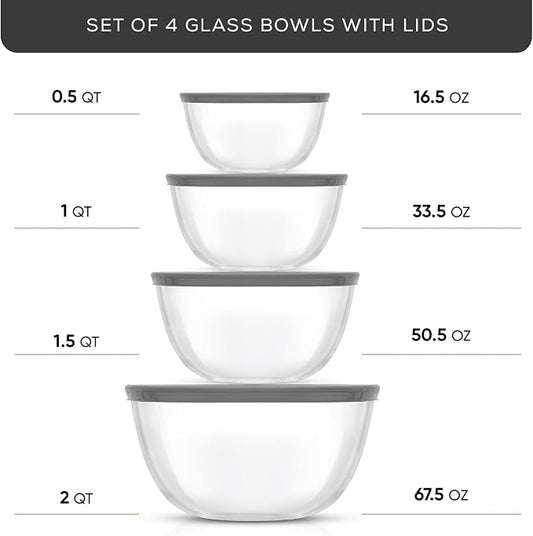 JoyJolt Kitchen Mixing Bowls - Image 2
