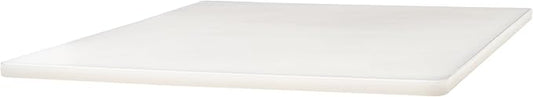 Winco 15-inch x 20-inch x 1/2-inch White Cutting Board - Image 2