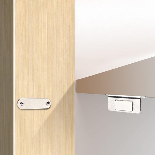 Mousike Cabinet Magnets Mousike Adhesive Strong Magnetic Door Catch Stainless - Image 2