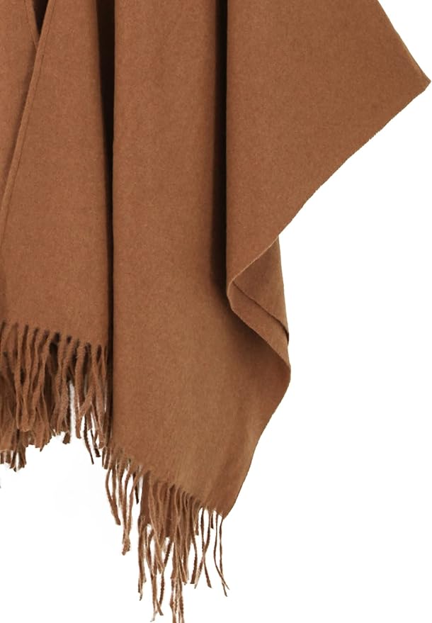 Breezy Lane Women's Shawl Wraps Warm Poncho Ruana Wrap Cardigan