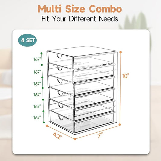 Makeup Drawer Storage Organizer - Image 2