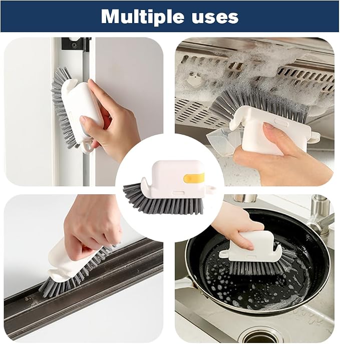 Window Cleaning Brush, 3-in-1 2025 New Magic Window Groove Cleaning Brush Set - Image 7