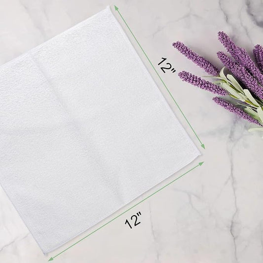 Washcloths - 20 Pack - Face Towels, Highly Soft Wash Cloths and Hand Towels - Image 2