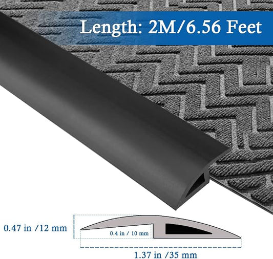 Floor Transition Strip Self Adhesive Carpet & Flooring Transitions Edging Trim - Image 2