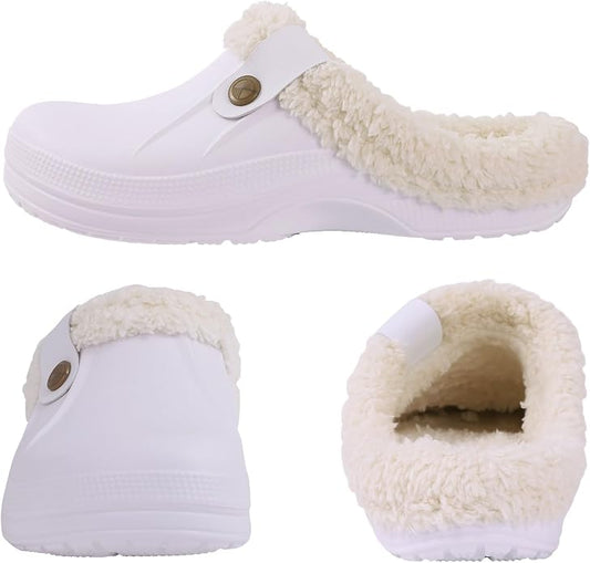 Beslip Classic Fur Lined Clogs Waterproof Winter Fuzzy Slippers - Image 2