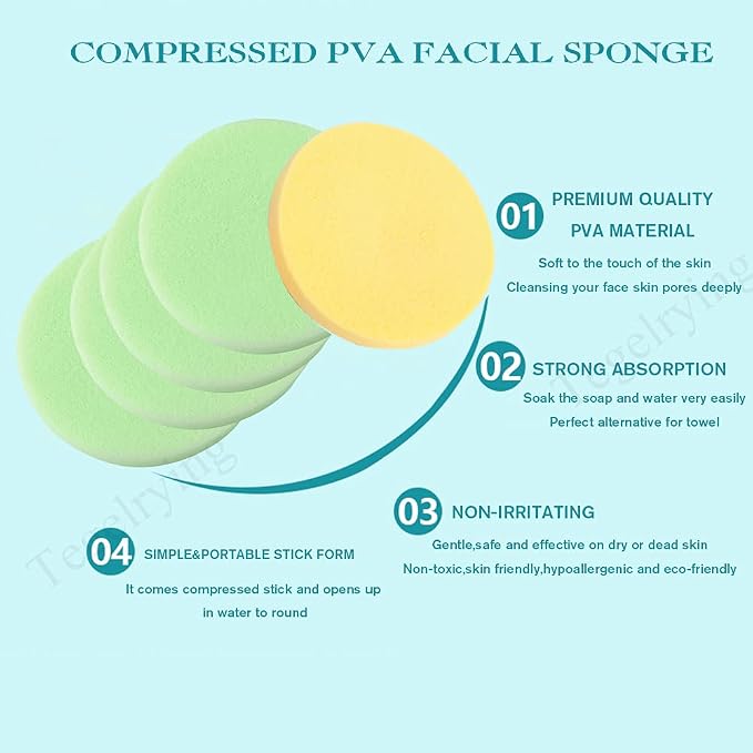 Facial Sponge Compressed - Image 8
