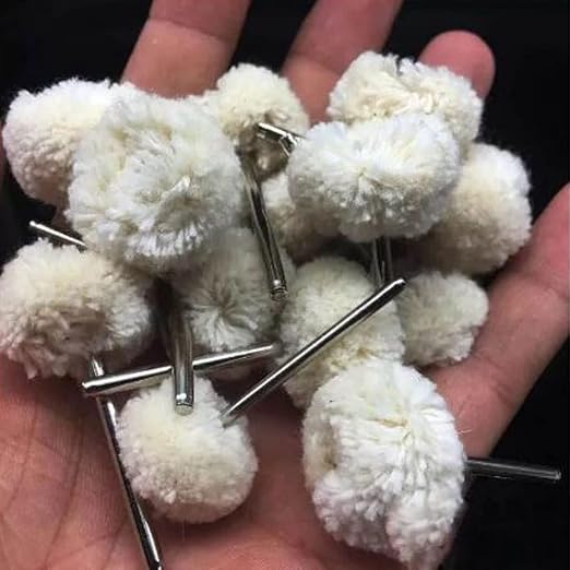 Luo ke 20 Pcs Cotton Strip Polishing Wheel - Image 5