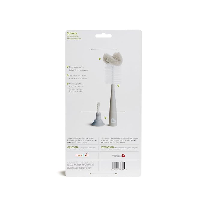 Munchkin Sponge Bottle Brush - Image 7