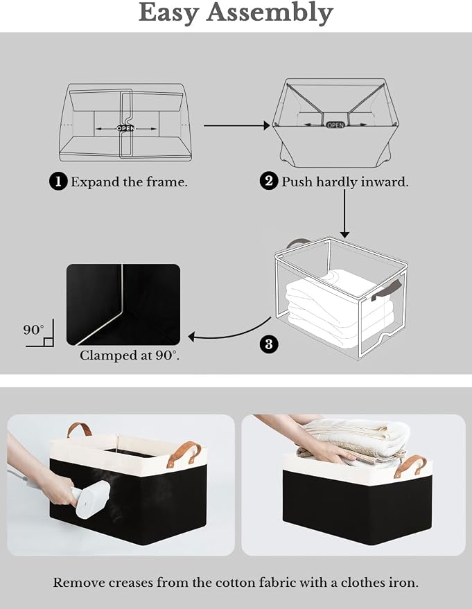 StorageWorks Storage Bins, Fabric Storage Bins - Image 9