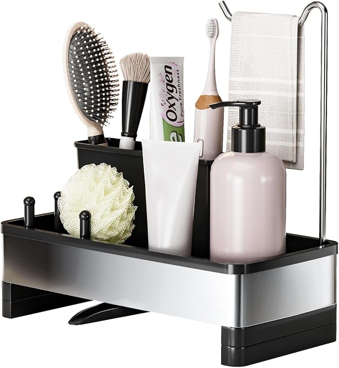 Stainless Steel Sink Caddy, Sponge Holder - Image 7