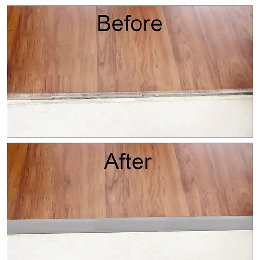 Floor/Door Flat Transition Strip & Self Adhesive Floor Vinyl Floor Edge Trim - Image 2
