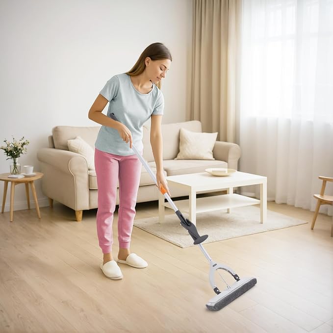 Superio Miracle Microfiber Self-Wringing Flat Mop - Image 8