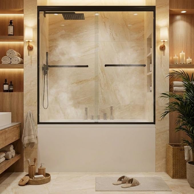 Bathtub Shower Door, 6mm SGCC Tempered Glass - Image 9
