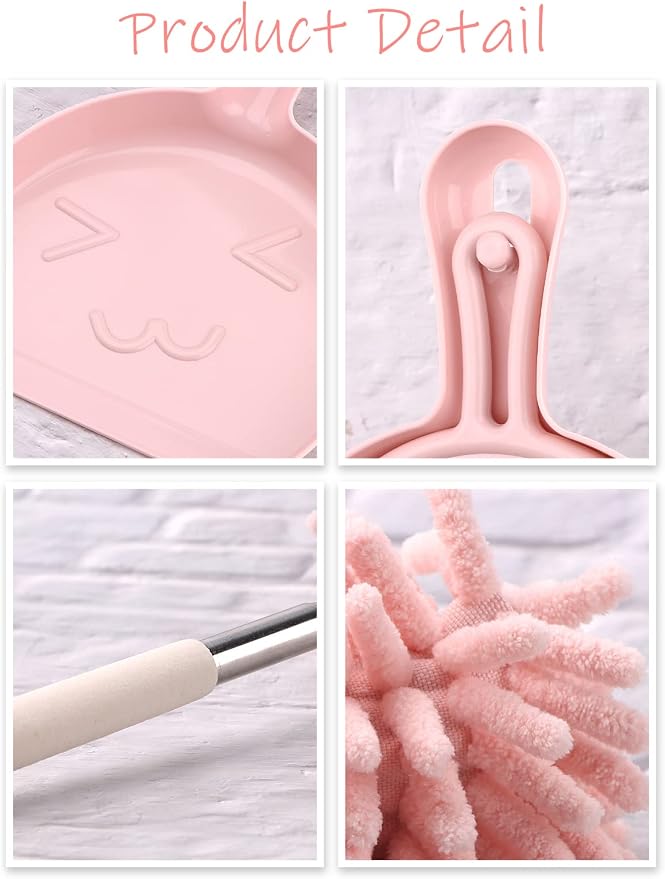 Kalolary 5 Pcs Mini Broom and Dustpan Set, Mini Broom - Image 7