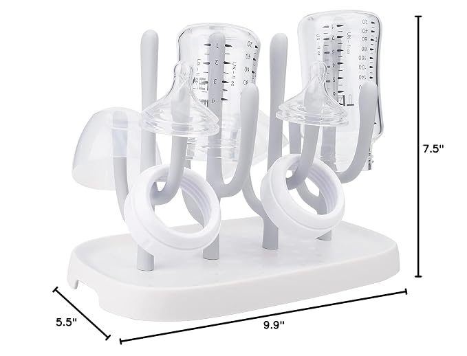 Baby Bottle Drying Rack, Space Saving Bottle Dryer Holder - Image 7