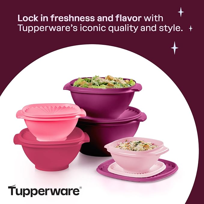 Tupperware Heritage Collection, New 10 Piece Food Storage Container Set in - Image 5