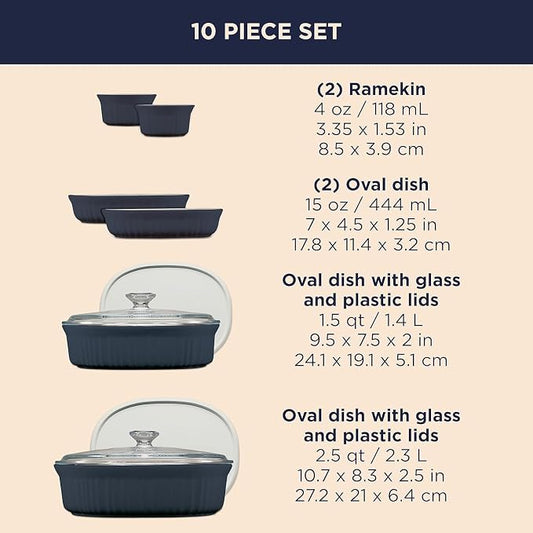 CorningWare Ceramic Bakeware Set - Image 2