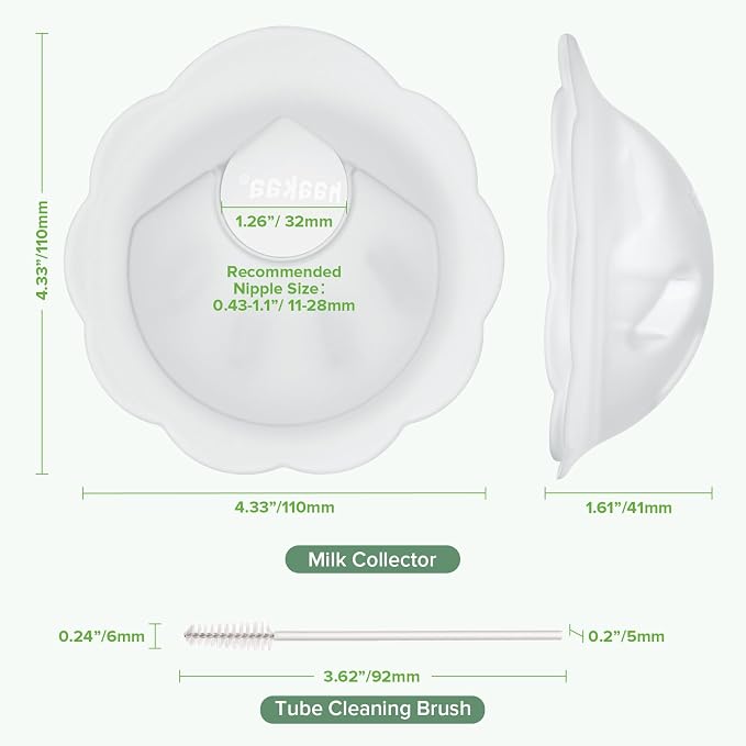 haakaa Petal Soft Silicone Milk Collector丨Discreet Leak-Protection Breast Milk - Image 9