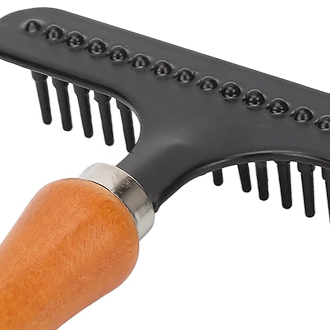 Carpet Rake, Portable Stainless Steel Handheld Carpet Rake Cleaning Grooming - Image 9