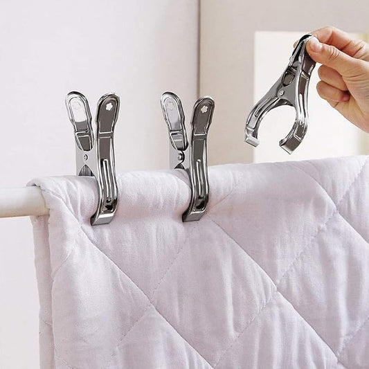 Outdoor Heavy Duty clothespins 10 Pack Large Stainless Steel Quilt Clips - Image 2