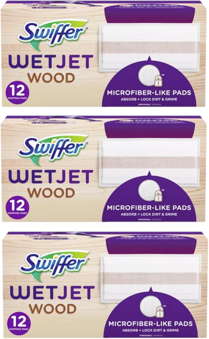 Swiffer WetJet Wood Mopping Pad Refill by Swiffer